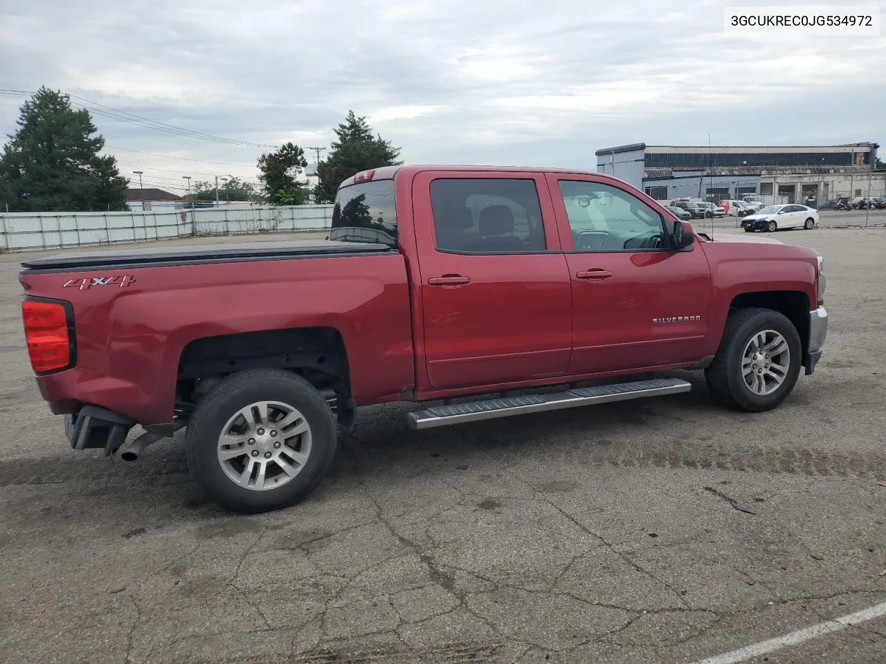 2018 Chevrolet Silverado K1500 Lt VIN: 3GCUKREC0JG534972 Lot: 60826104