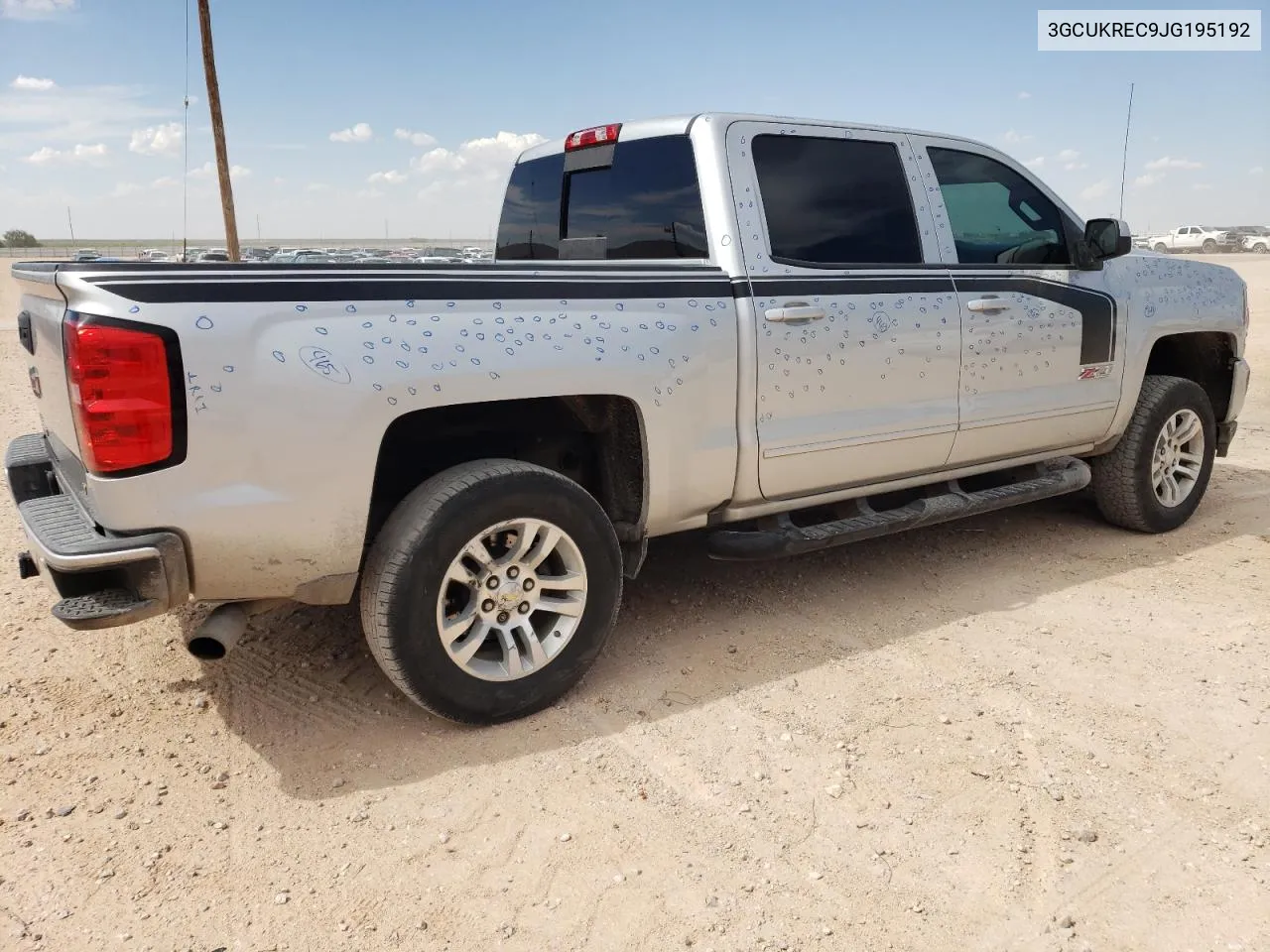 2018 Chevrolet Silverado K1500 Lt VIN: 3GCUKREC9JG195192 Lot: 60974514