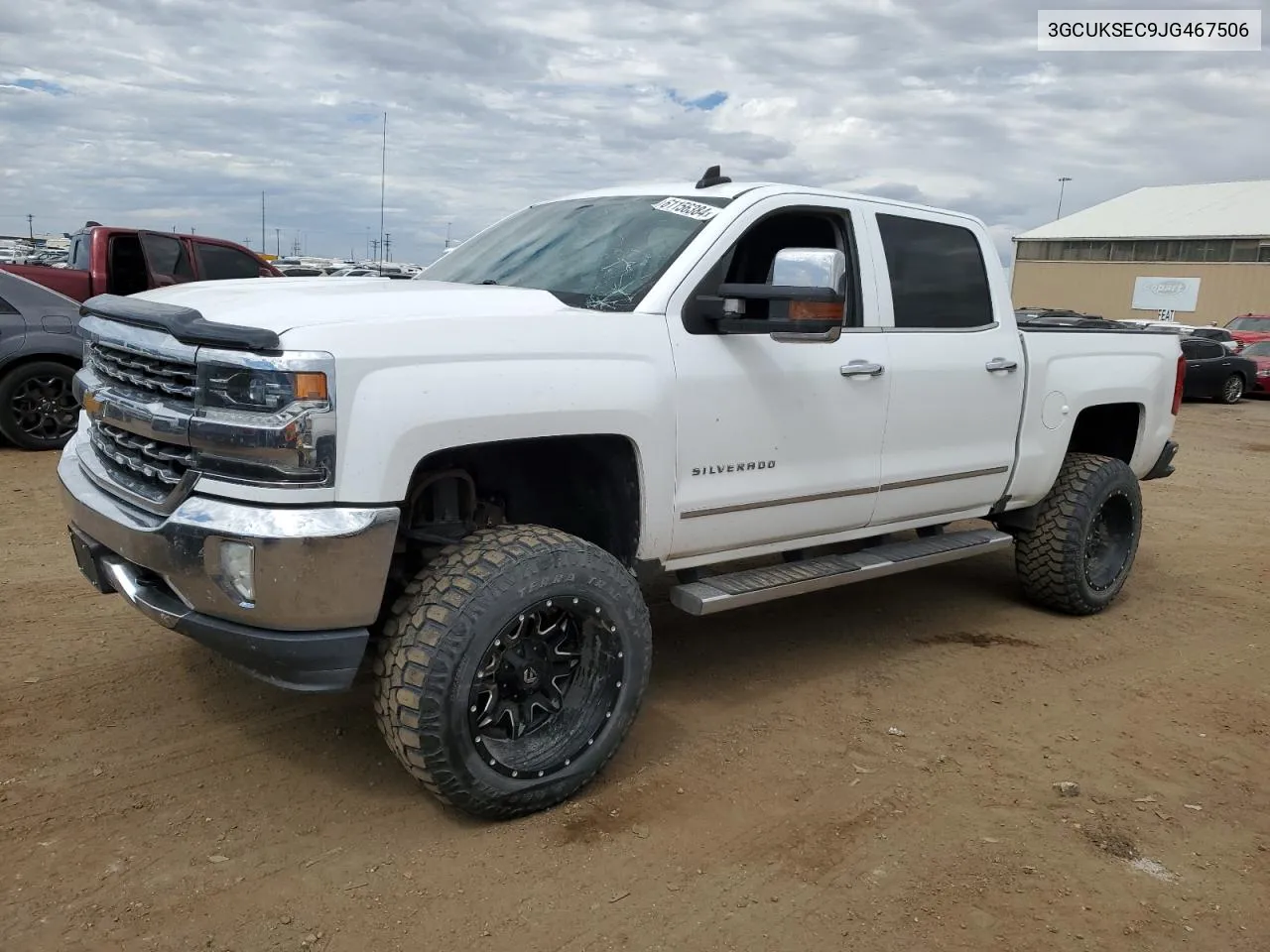 2018 Chevrolet Silverado K1500 Ltz VIN: 3GCUKSEC9JG467506 Lot: 61156384