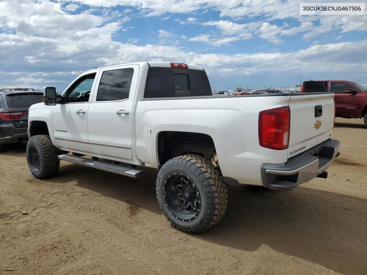 2018 Chevrolet Silverado K1500 Ltz VIN: 3GCUKSEC9JG467506 Lot: 61156384