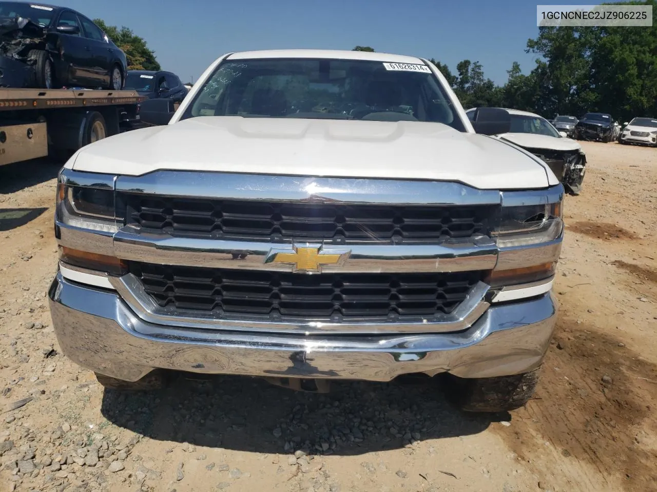 2018 Chevrolet Silverado C1500 VIN: 1GCNCNEC2JZ906225 Lot: 61628314