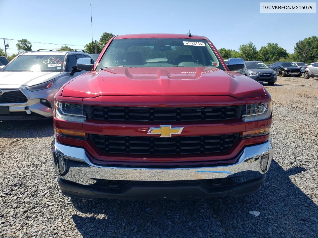 2018 Chevrolet Silverado K1500 Lt VIN: 1GCVKREC4JZ216079 Lot: 61722744