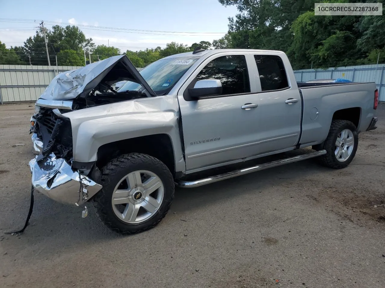 2018 Chevrolet Silverado C1500 Lt VIN: 1GCRCREC5JZ287368 Lot: 61857064