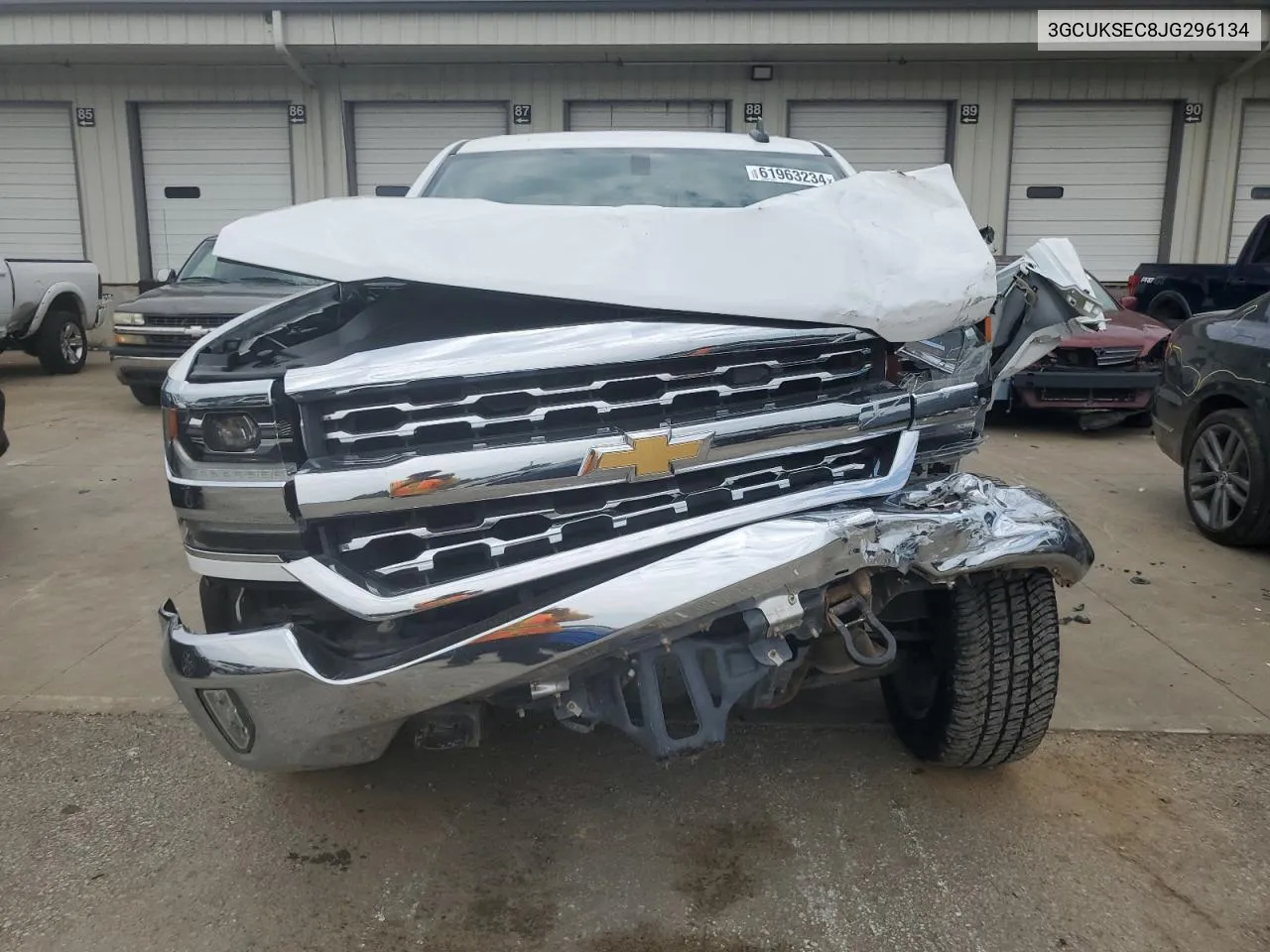 2018 Chevrolet Silverado K1500 Ltz VIN: 3GCUKSEC8JG296134 Lot: 61963234