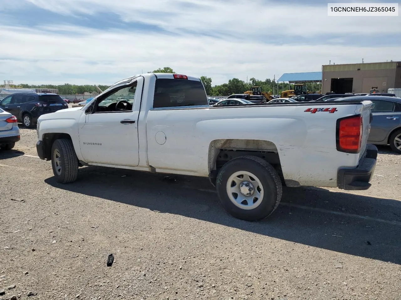 2018 Chevrolet Silverado C1500 VIN: 1GCNCNEH6JZ365045 Lot: 61982514