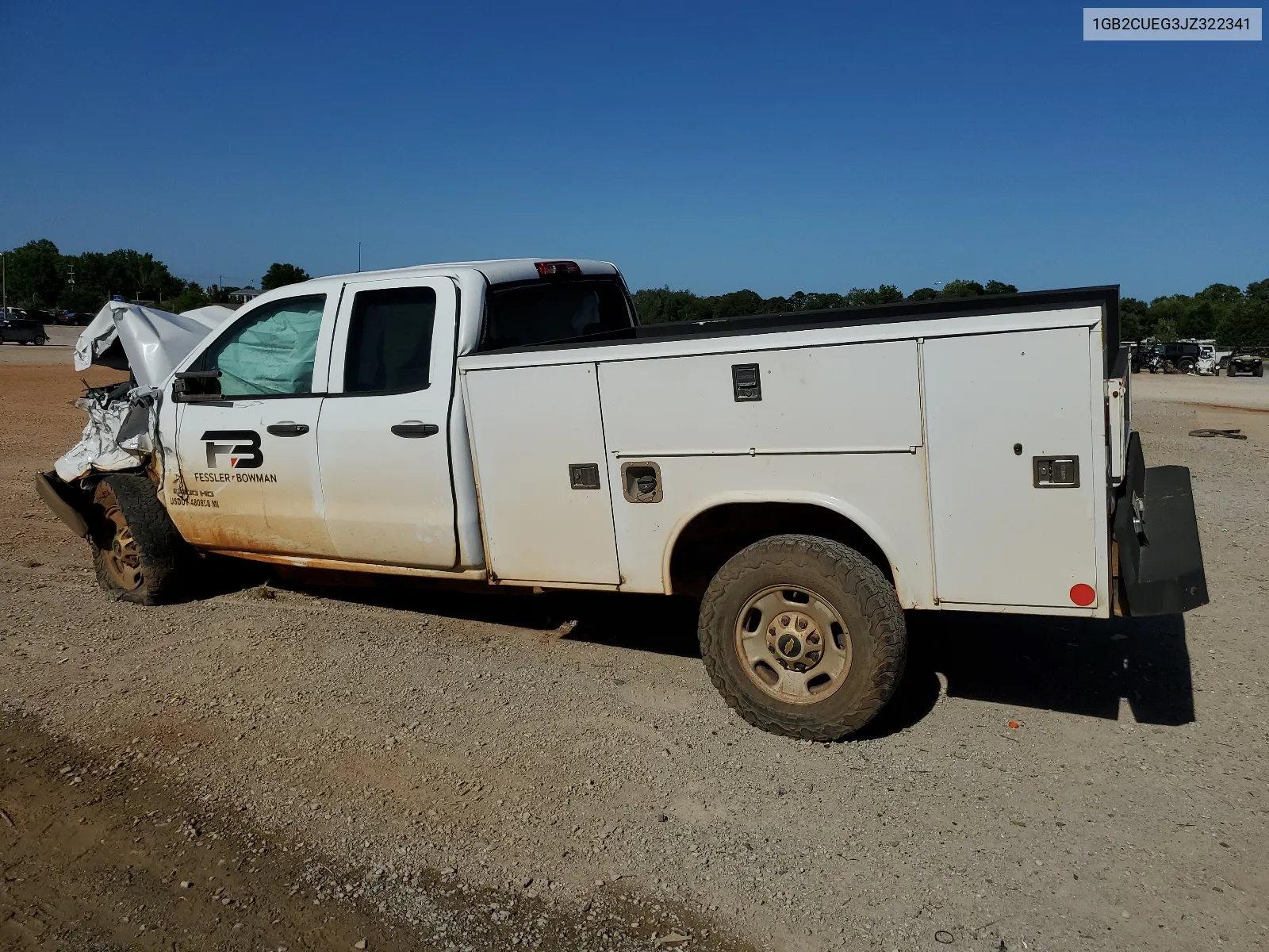 2018 Chevrolet Silverado C2500 Heavy Duty VIN: 1GB2CUEG3JZ322341 Lot: 62614674