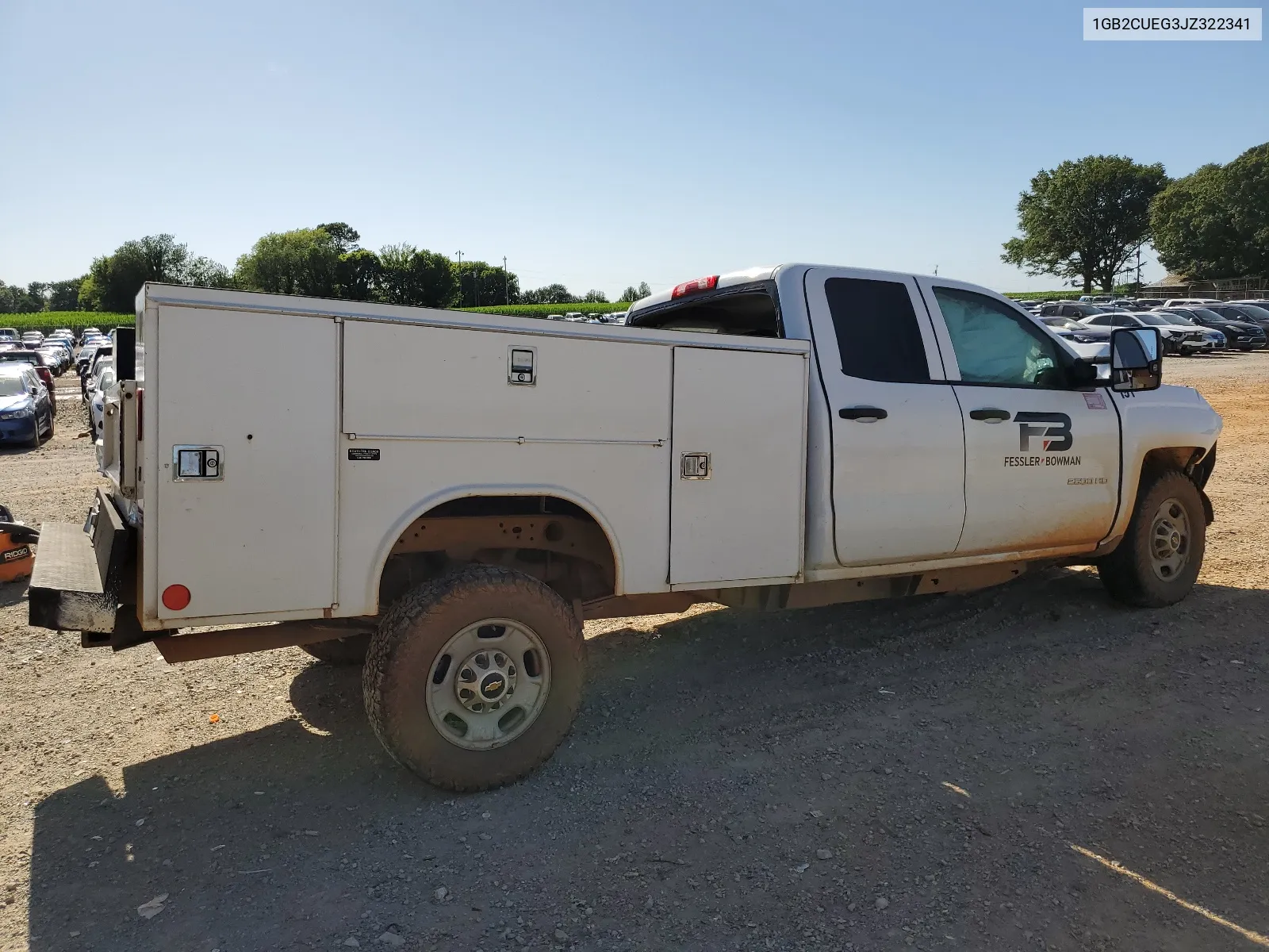 2018 Chevrolet Silverado C2500 Heavy Duty VIN: 1GB2CUEG3JZ322341 Lot: 62614674