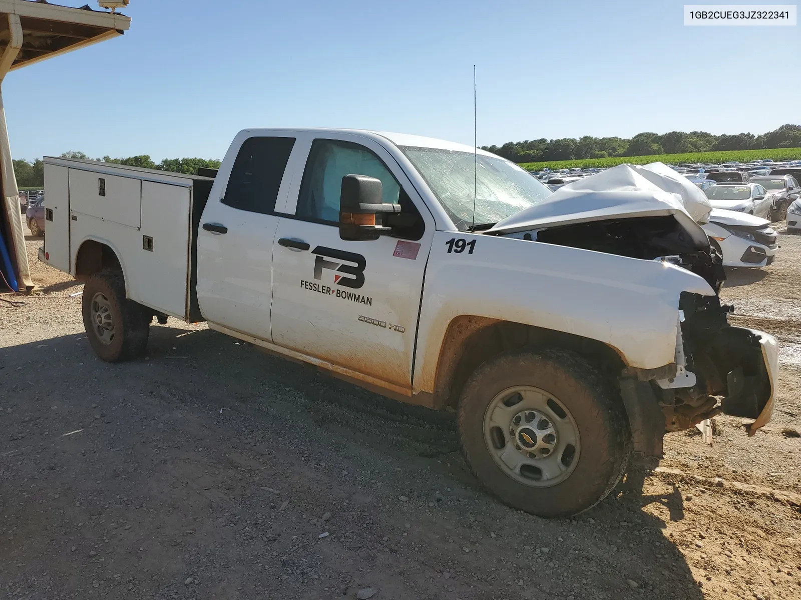 2018 Chevrolet Silverado C2500 Heavy Duty VIN: 1GB2CUEG3JZ322341 Lot: 62614674