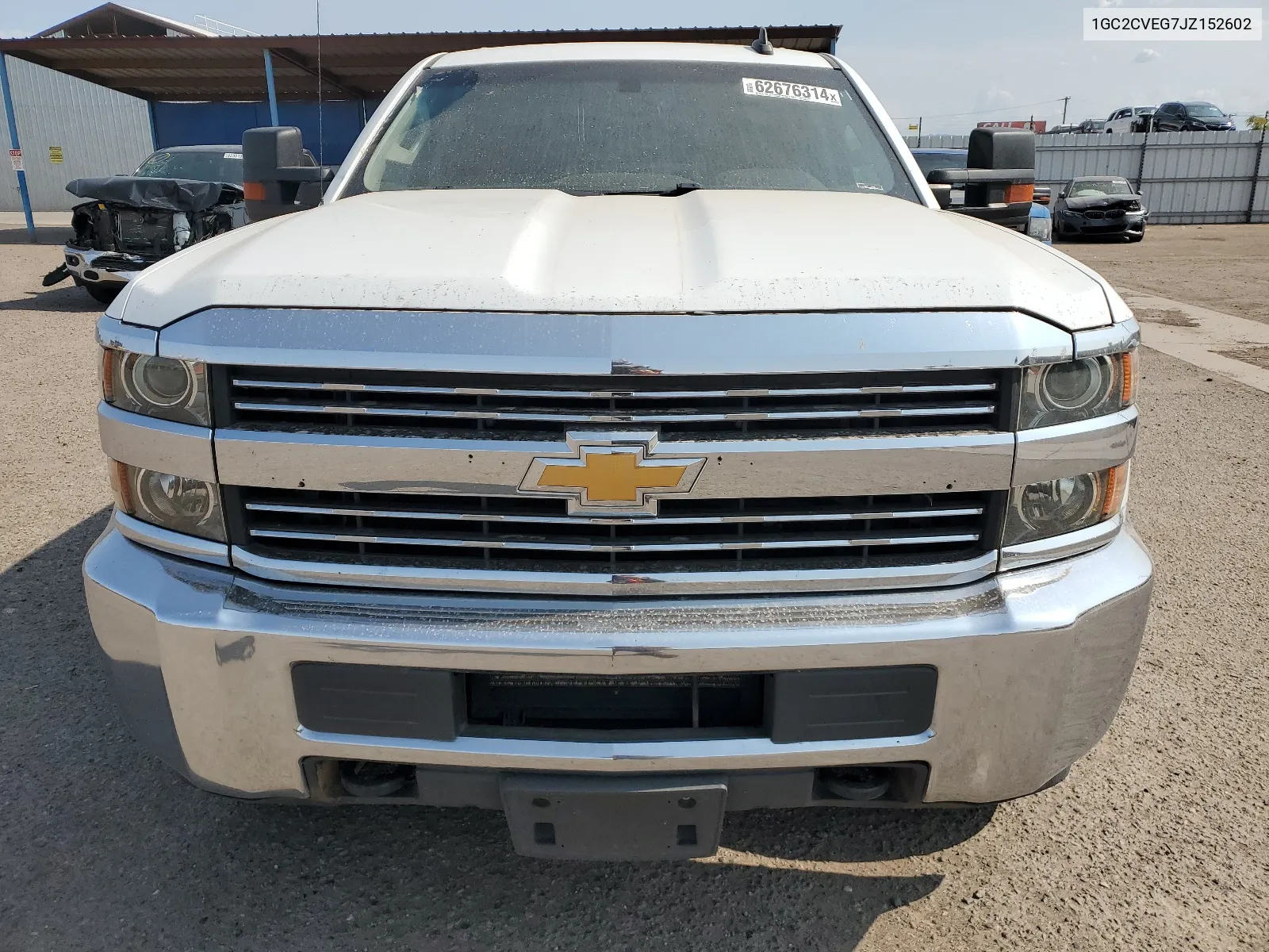 2018 Chevrolet Silverado C2500 Heavy Duty Lt VIN: 1GC2CVEG7JZ152602 Lot: 62676314