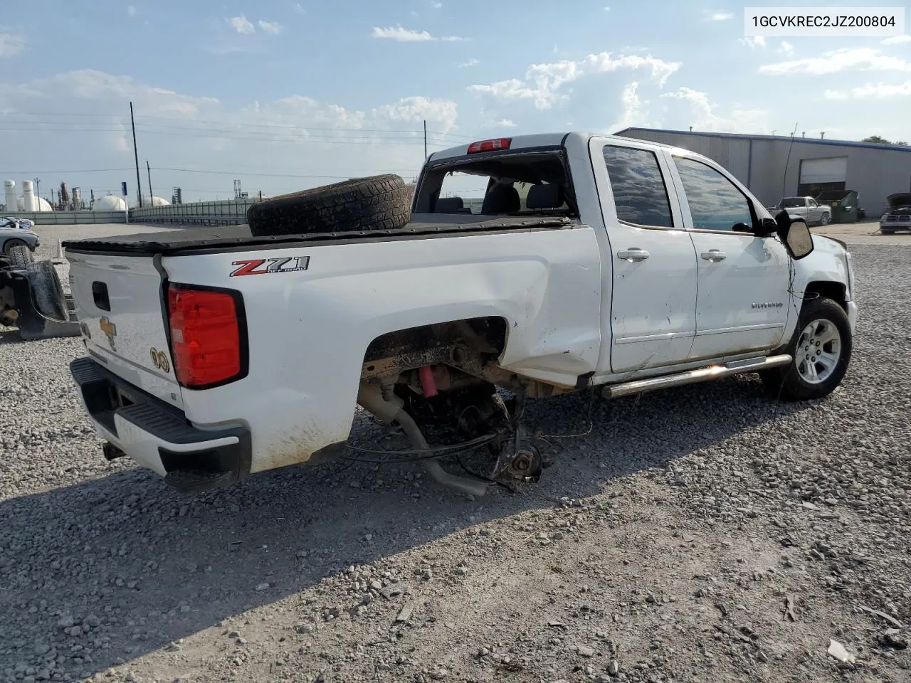 1GCVKREC2JZ200804 2018 Chevrolet Silverado K1500 Lt