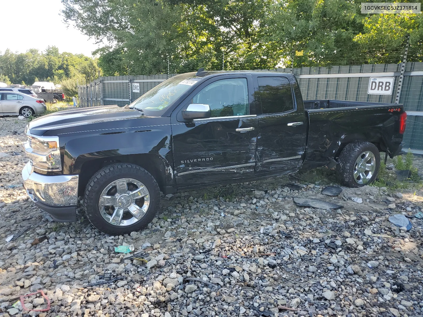 2018 Chevrolet Silverado K1500 Ltz VIN: 1GCVKSEC5JZ371814 Lot: 62792774