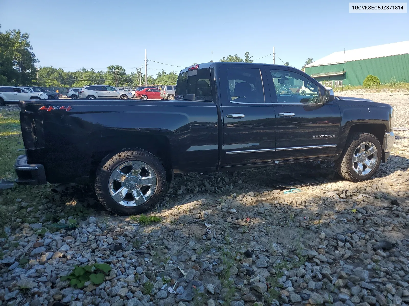 2018 Chevrolet Silverado K1500 Ltz VIN: 1GCVKSEC5JZ371814 Lot: 62792774