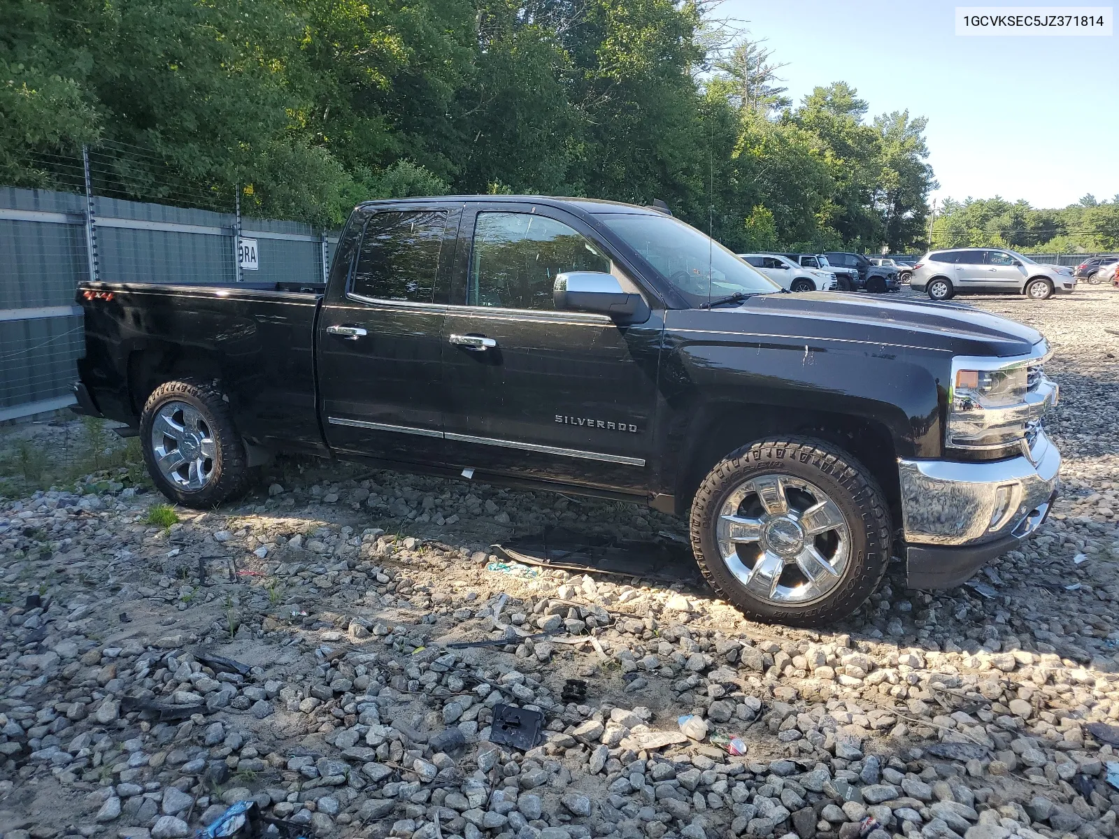 2018 Chevrolet Silverado K1500 Ltz VIN: 1GCVKSEC5JZ371814 Lot: 62792774