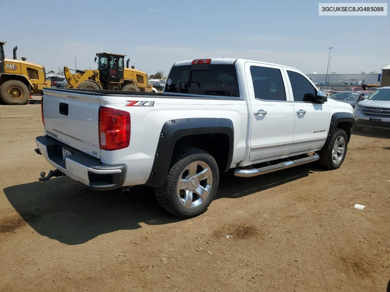 3GCUKSEC8JG485088 2018 Chevrolet Silverado K1500 Ltz