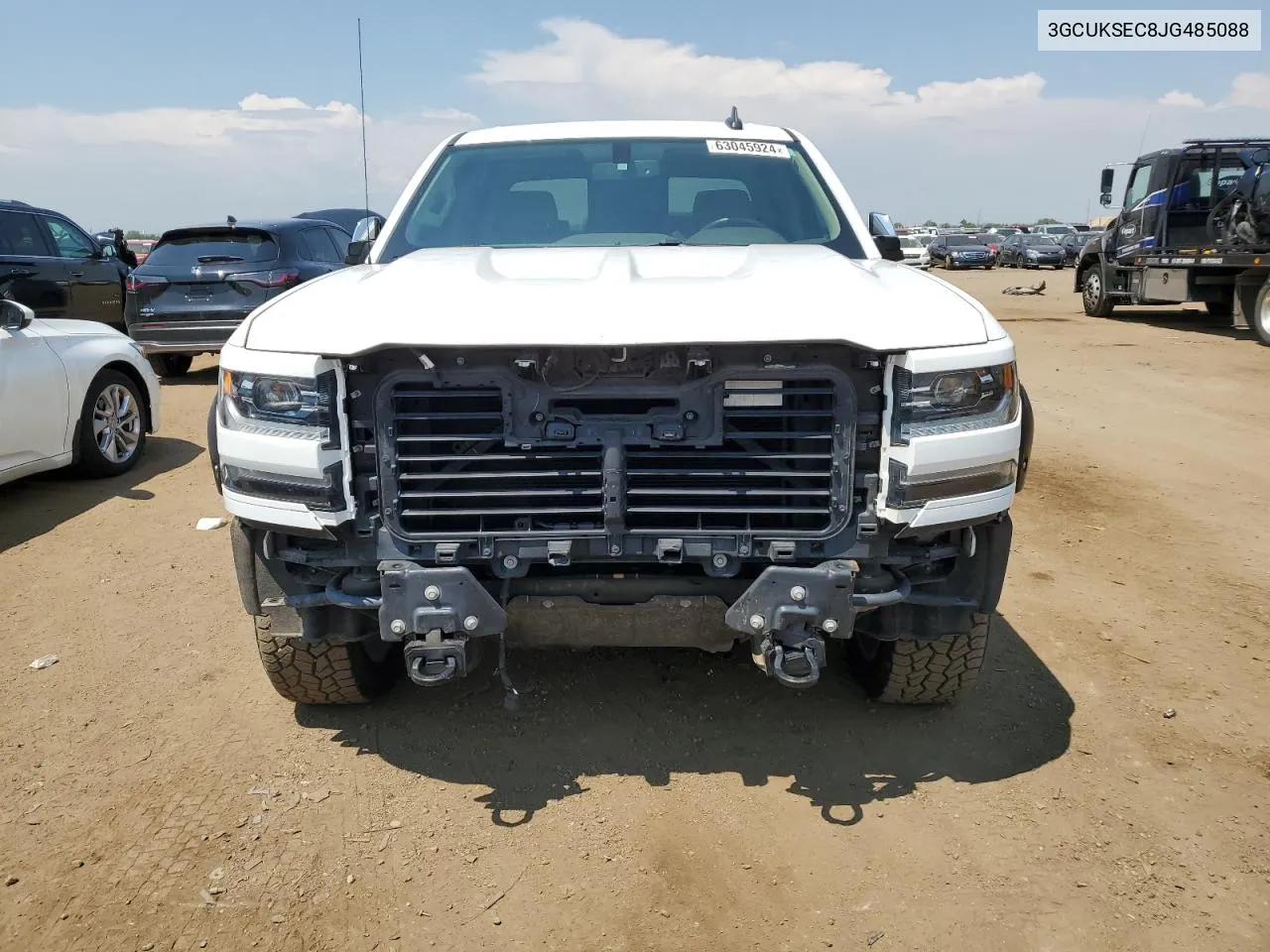 2018 Chevrolet Silverado K1500 Ltz VIN: 3GCUKSEC8JG485088 Lot: 63045924