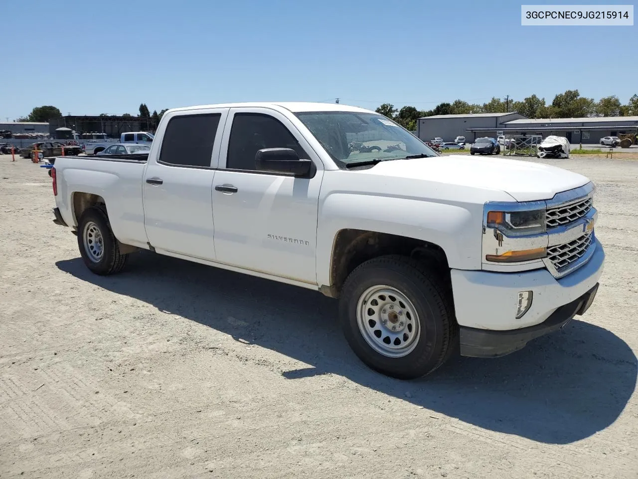 2018 Chevrolet Silverado C1500 VIN: 3GCPCNEC9JG215914 Lot: 63123224