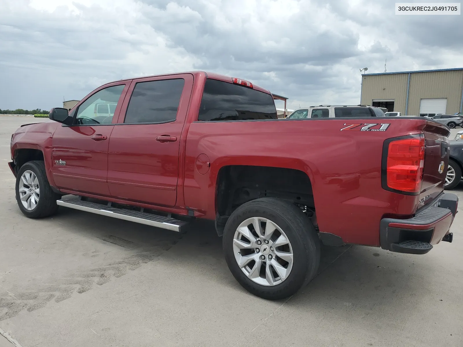 3GCUKREC2JG491705 2018 Chevrolet Silverado K1500 Lt