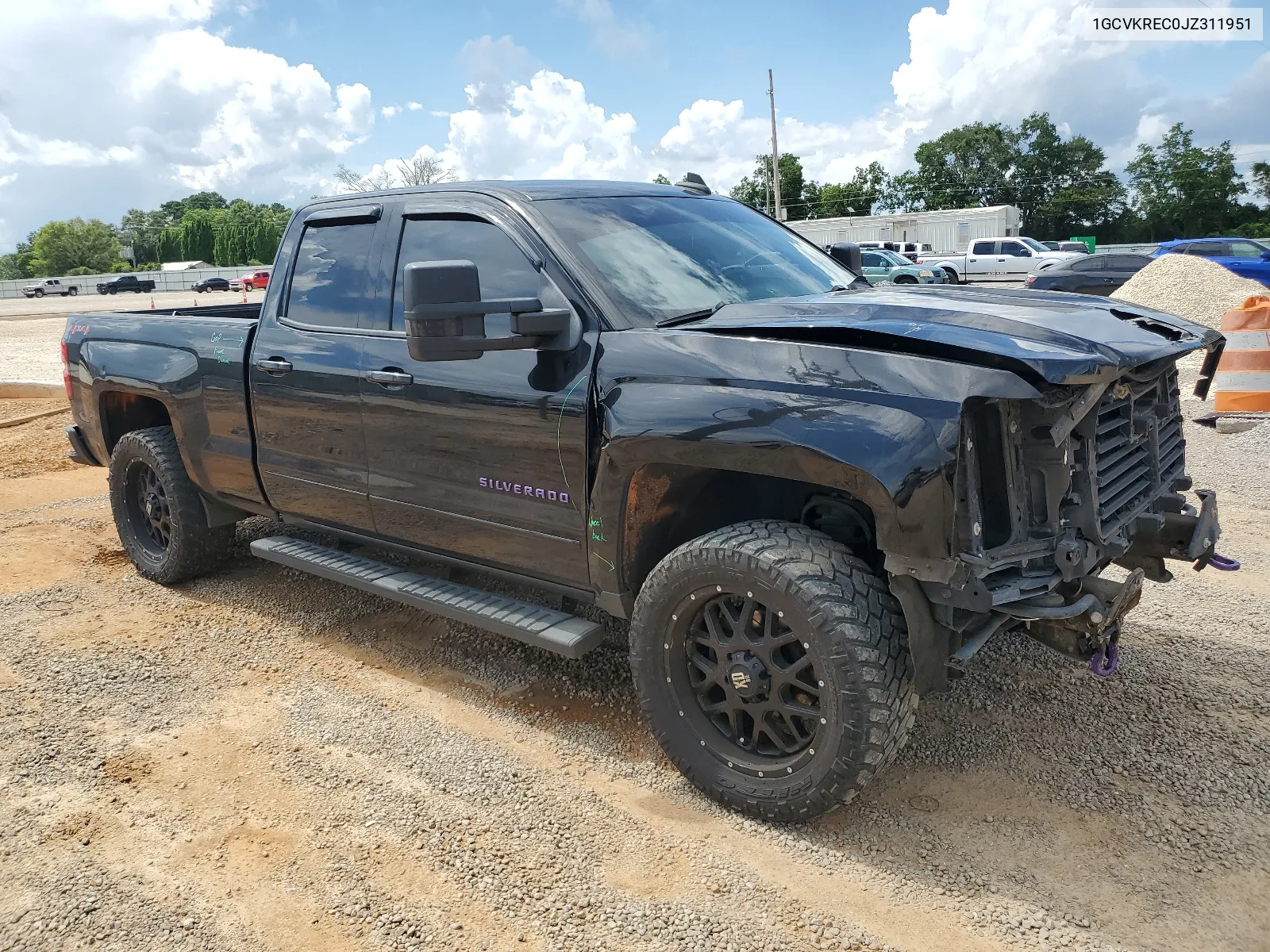 2018 Chevrolet Silverado K1500 Lt VIN: 1GCVKREC0JZ311951 Lot: 63317864