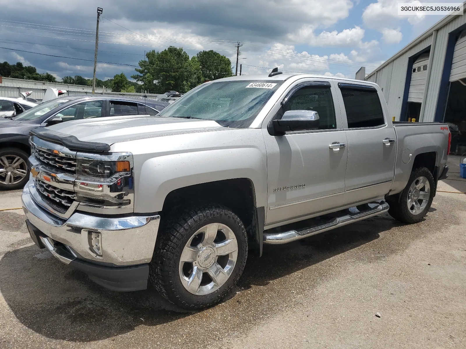 2018 Chevrolet Silverado K1500 Ltz VIN: 3GCUKSEC5JG536966 Lot: 63460614