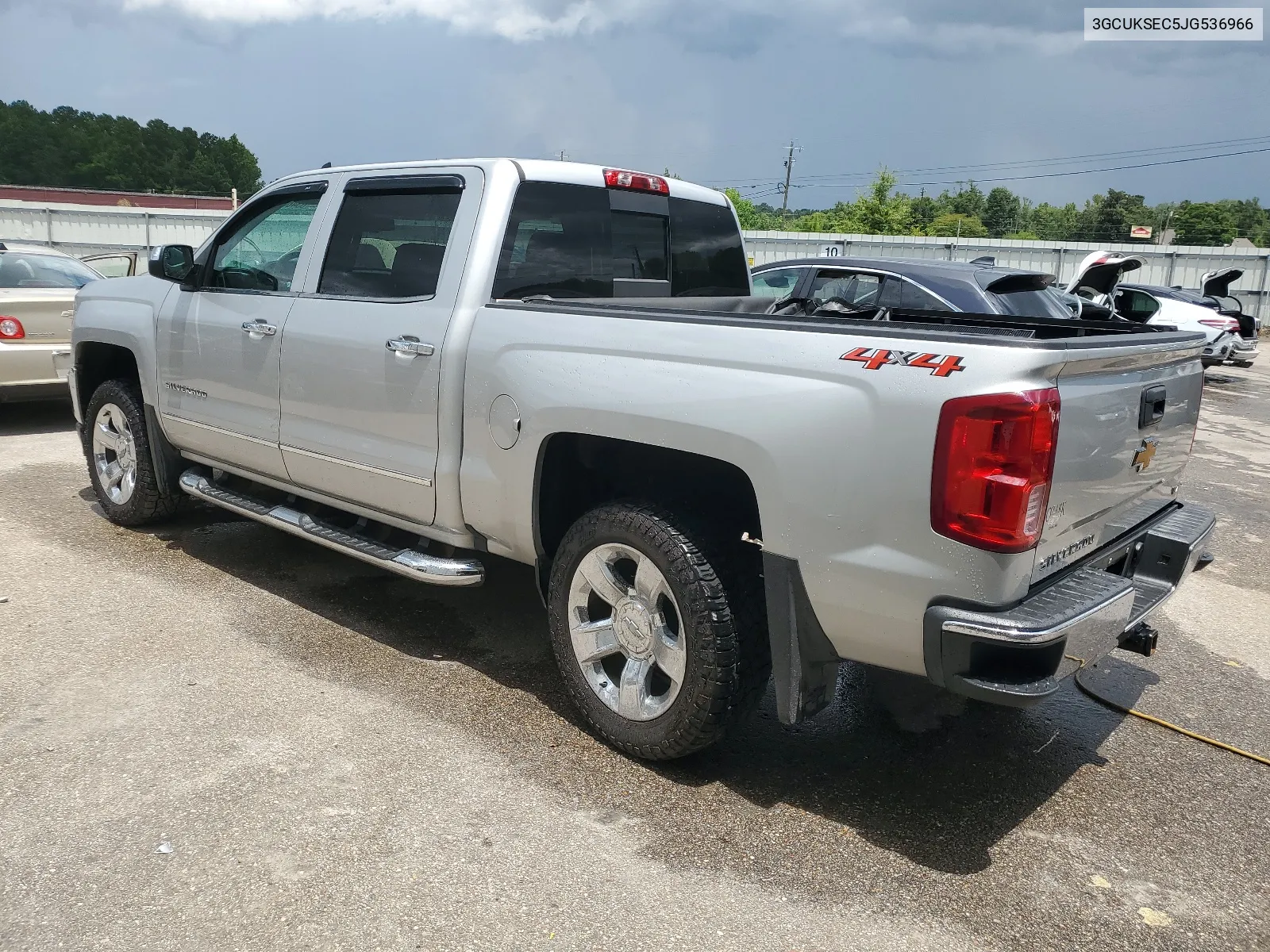 2018 Chevrolet Silverado K1500 Ltz VIN: 3GCUKSEC5JG536966 Lot: 63460614