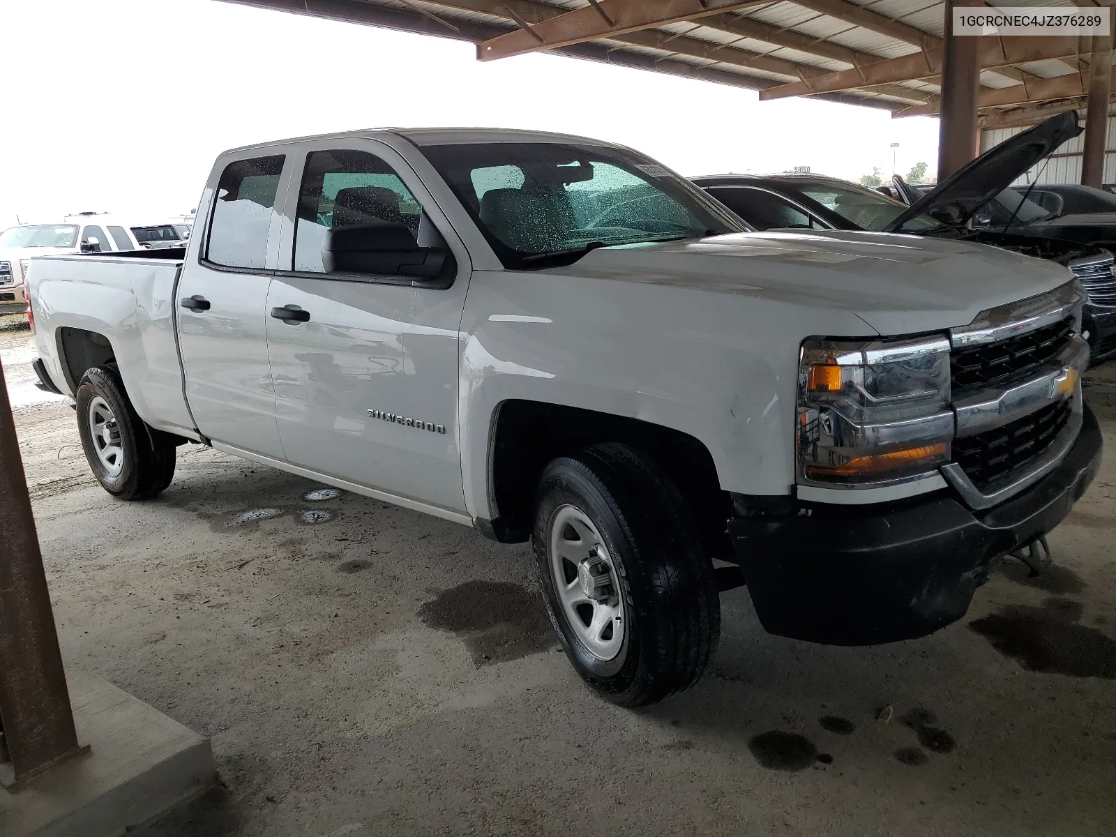 2018 Chevrolet Silverado C1500 VIN: 1GCRCNEC4JZ376289 Lot: 63513214