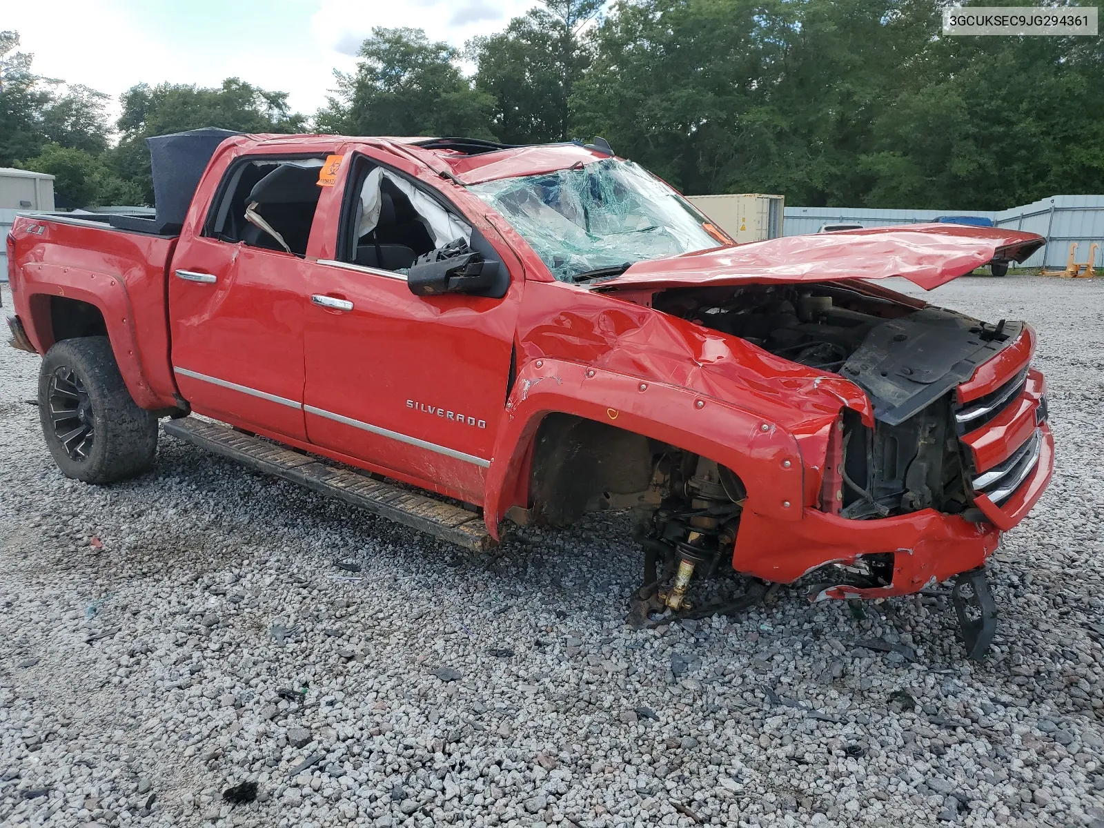 2018 Chevrolet Silverado K1500 Ltz VIN: 3GCUKSEC9JG294361 Lot: 63613884