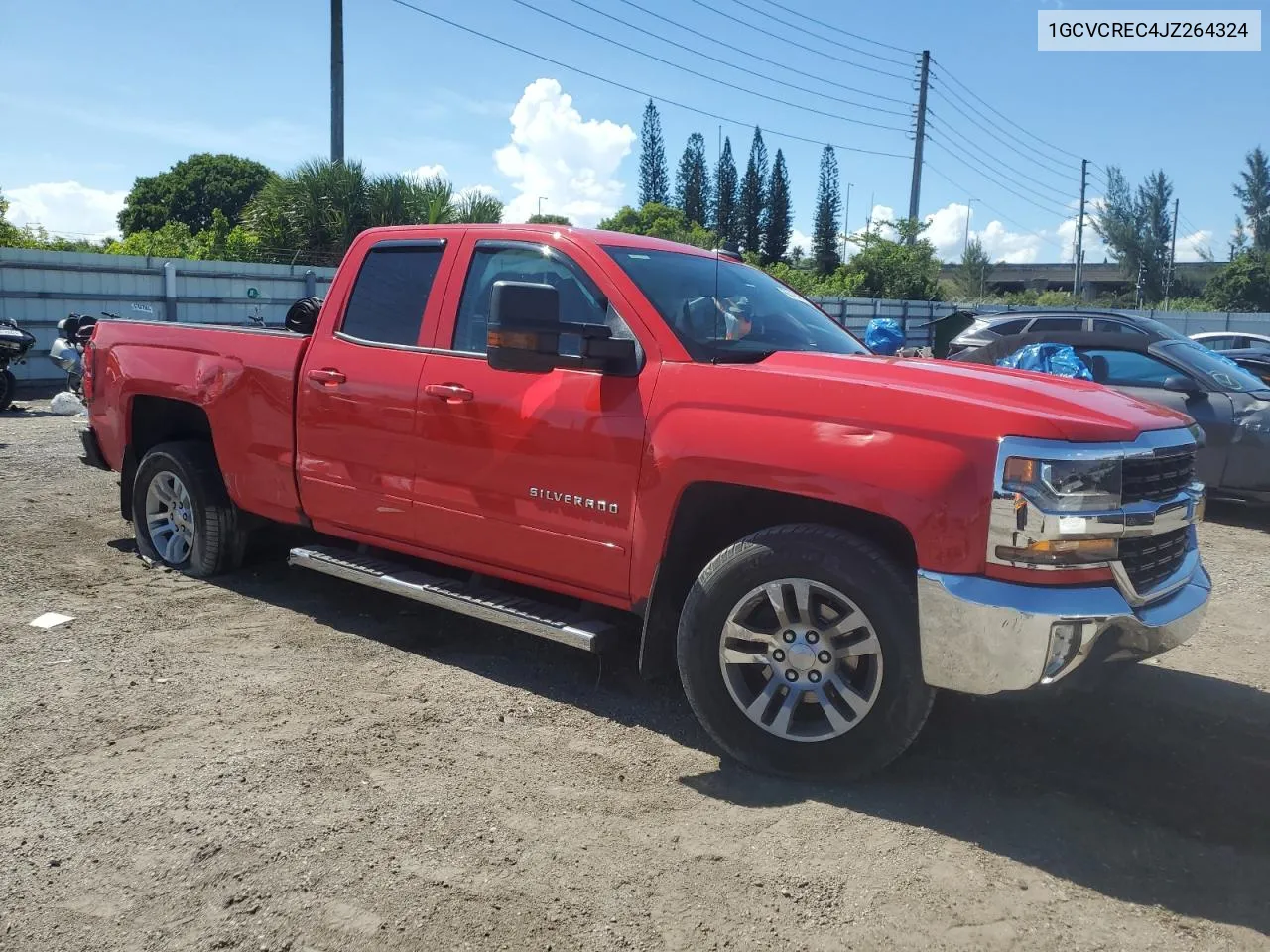 2018 Chevrolet Silverado C1500 Lt VIN: 1GCVCREC4JZ264324 Lot: 63747454