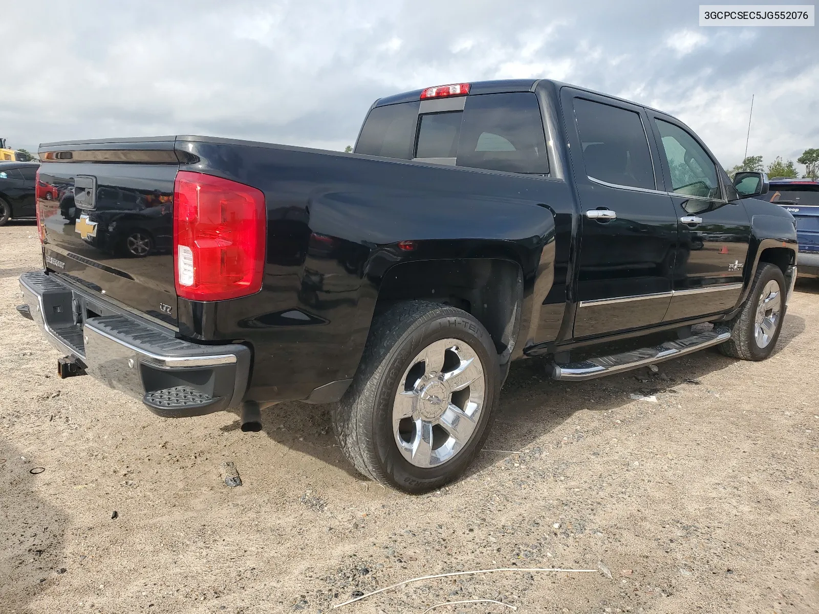 2018 Chevrolet Silverado C1500 Ltz VIN: 3GCPCSEC5JG552076 Lot: 64048234