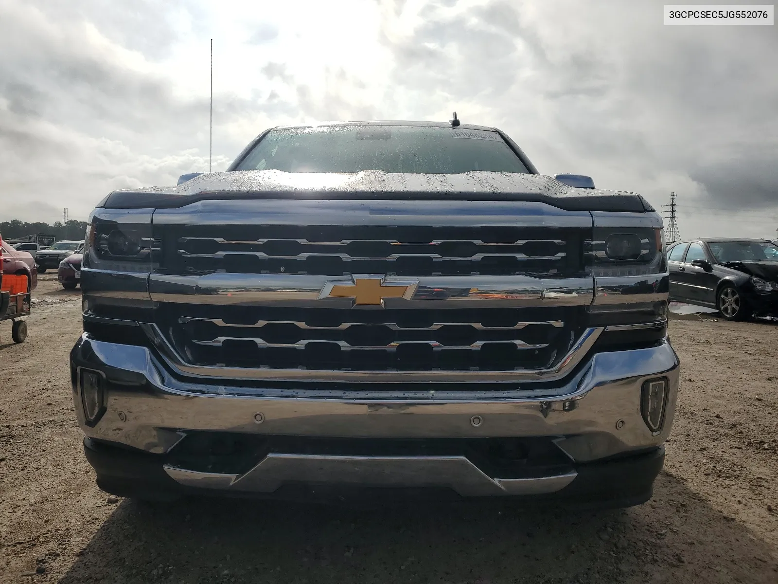 2018 Chevrolet Silverado C1500 Ltz VIN: 3GCPCSEC5JG552076 Lot: 64048234