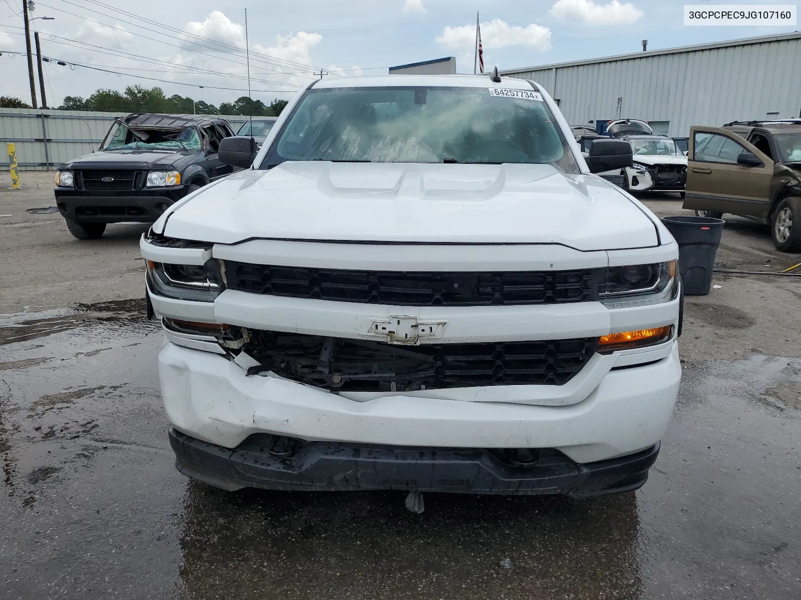 3GCPCPEC9JG107160 2018 Chevrolet Silverado C1500 Custom