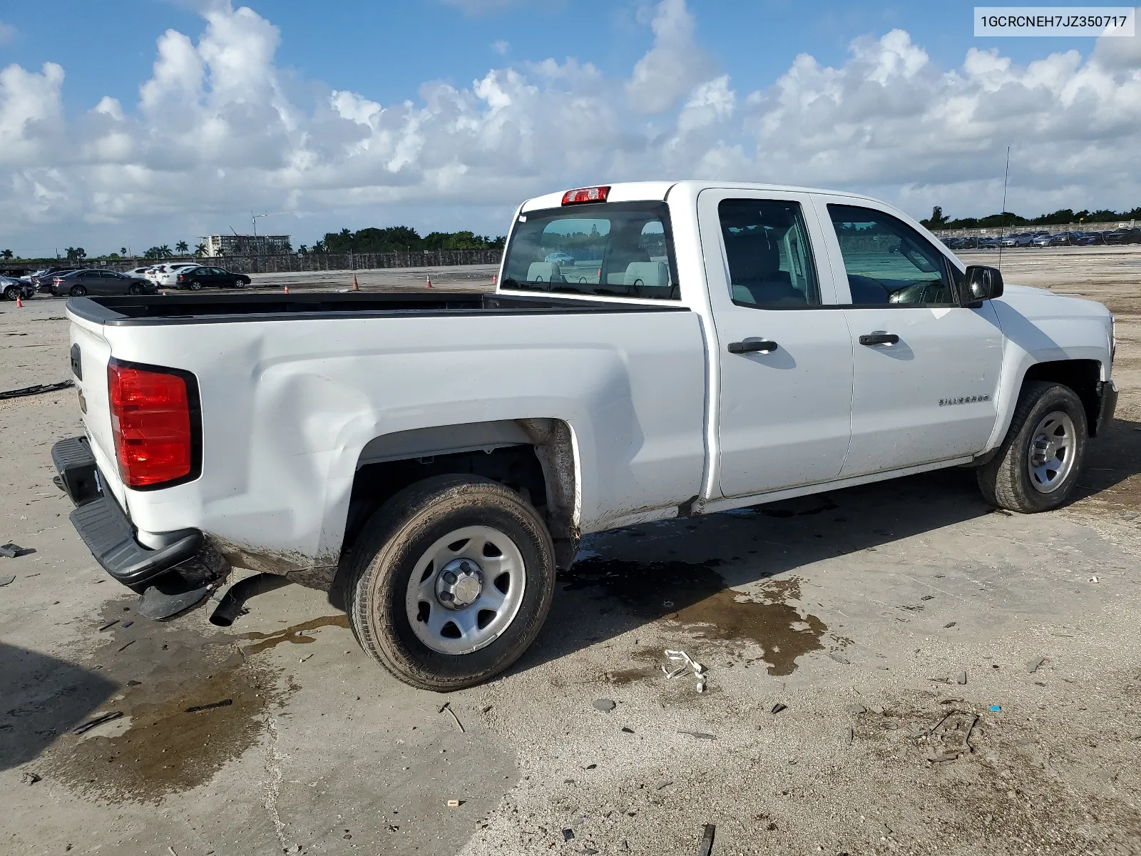 2018 Chevrolet Silverado C1500 VIN: 1GCRCNEH7JZ350717 Lot: 64316154