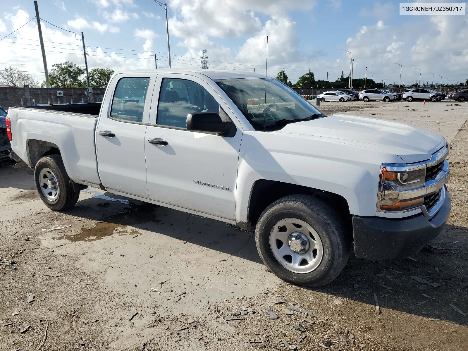 2018 Chevrolet Silverado C1500 VIN: 1GCRCNEH7JZ350717 Lot: 64316154