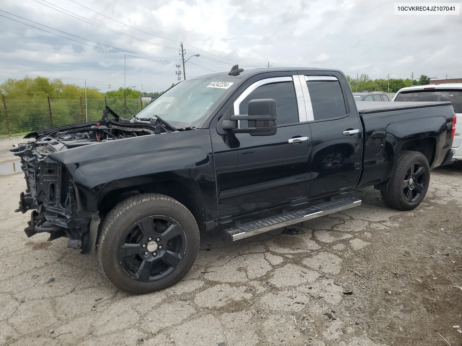 2018 Chevrolet Silverado K1500 Lt VIN: 1GCVKREC4JZ107041 Lot: 64342234