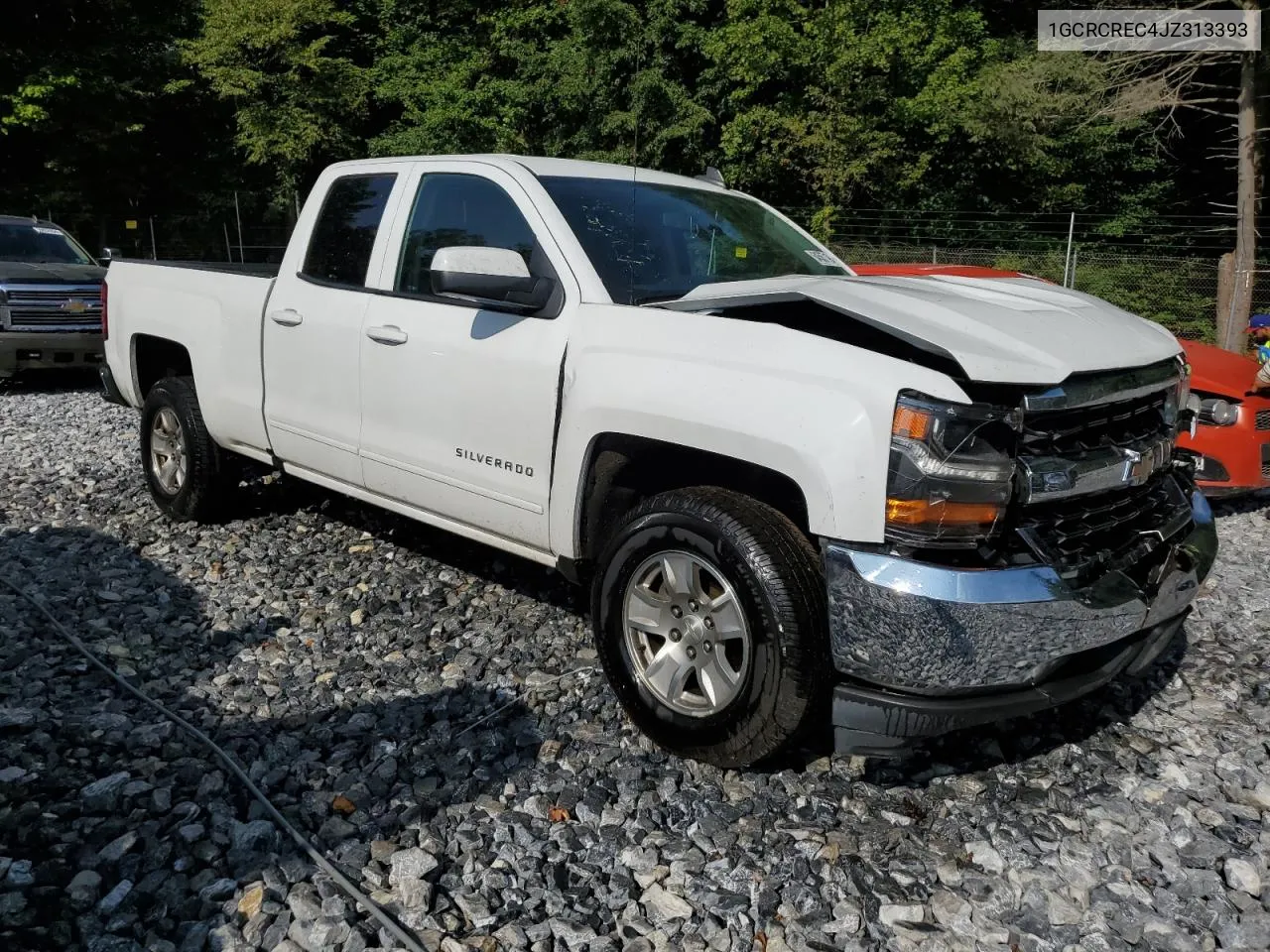 2018 Chevrolet Silverado C1500 Lt VIN: 1GCRCREC4JZ313393 Lot: 64567194