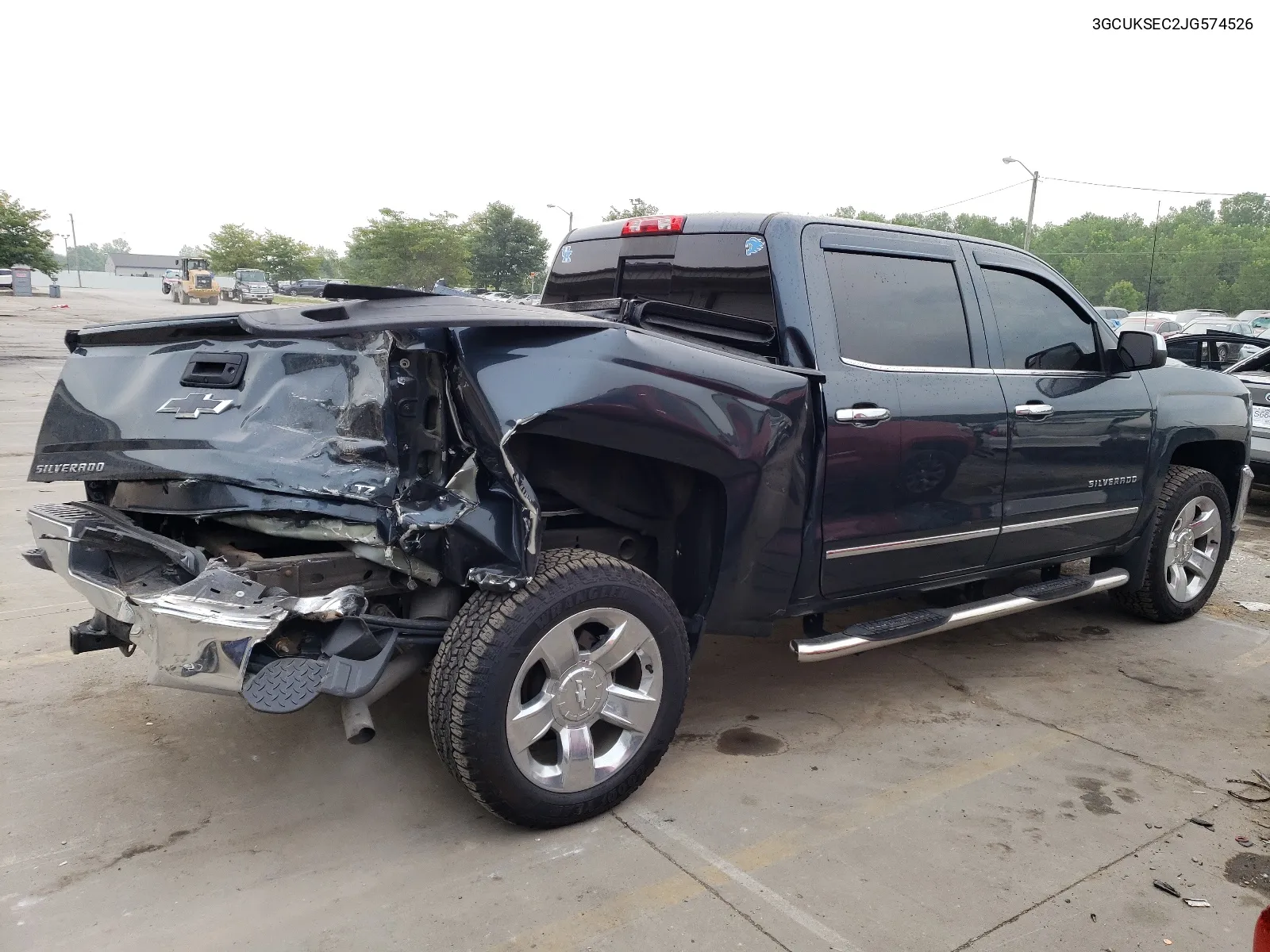 2018 Chevrolet Silverado K1500 Ltz VIN: 3GCUKSEC2JG574526 Lot: 64603814