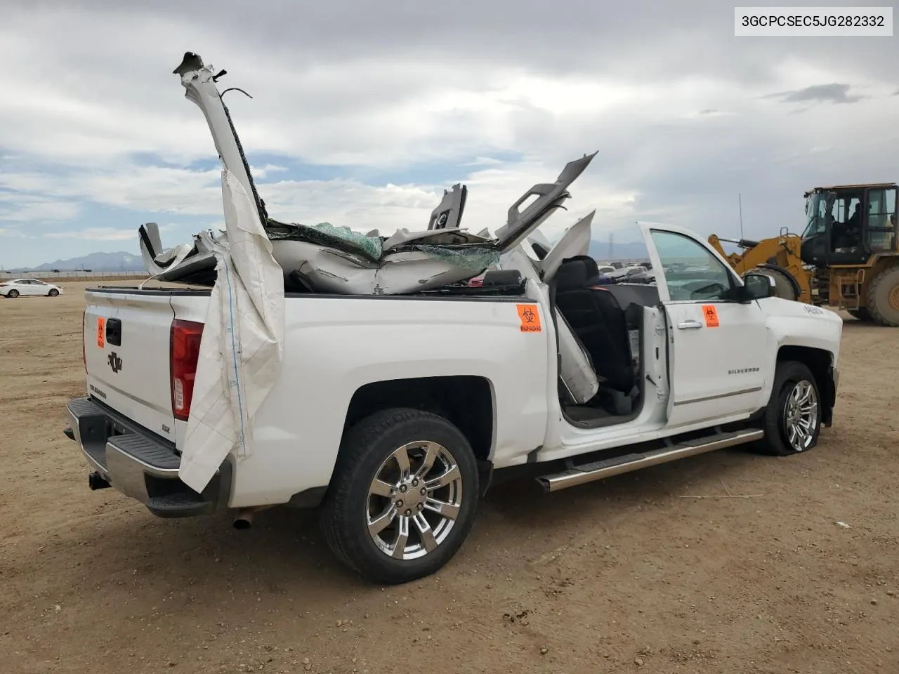 2018 Chevrolet Silverado C1500 Ltz VIN: 3GCPCSEC5JG282332 Lot: 64626014