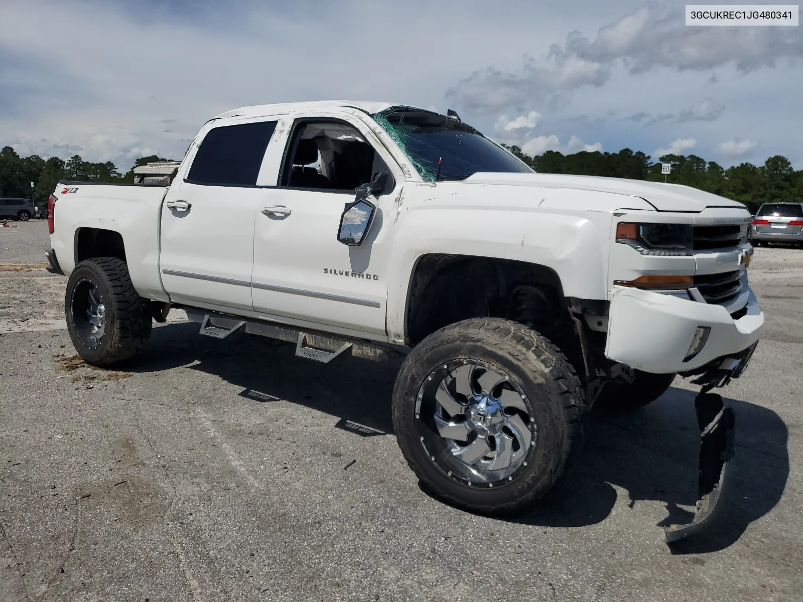 2018 Chevrolet Silverado K1500 Lt VIN: 3GCUKREC1JG480341 Lot: 64676924