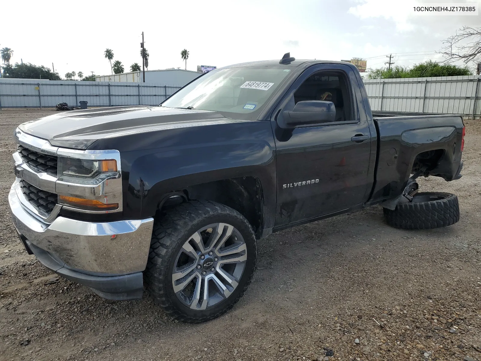 2018 Chevrolet Silverado C1500 VIN: 1GCNCNEH4JZ178385 Lot: 64819774