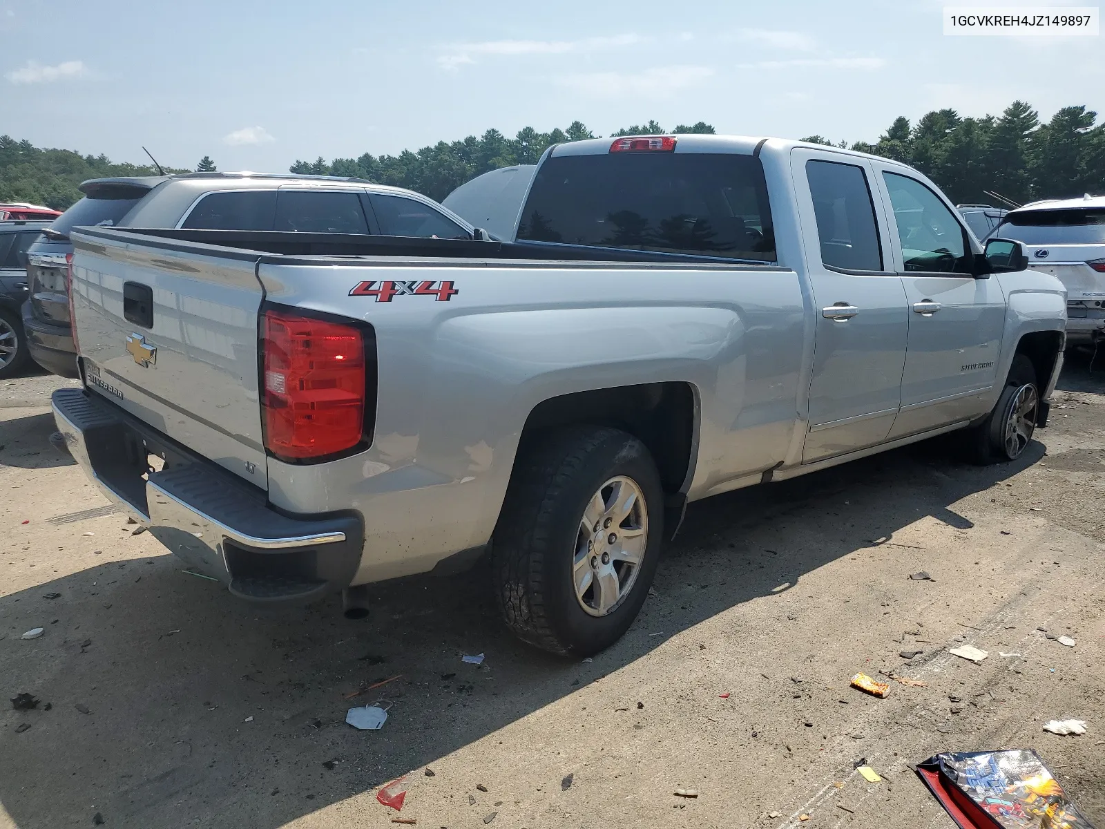 2018 Chevrolet Silverado K1500 Lt VIN: 1GCVKREH4JZ149897 Lot: 64973544