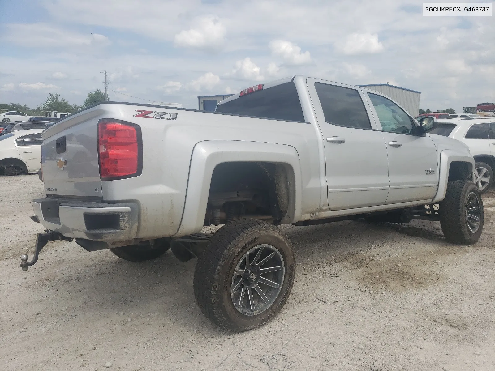 2018 Chevrolet Silverado K1500 Lt VIN: 3GCUKRECXJG468737 Lot: 64985154