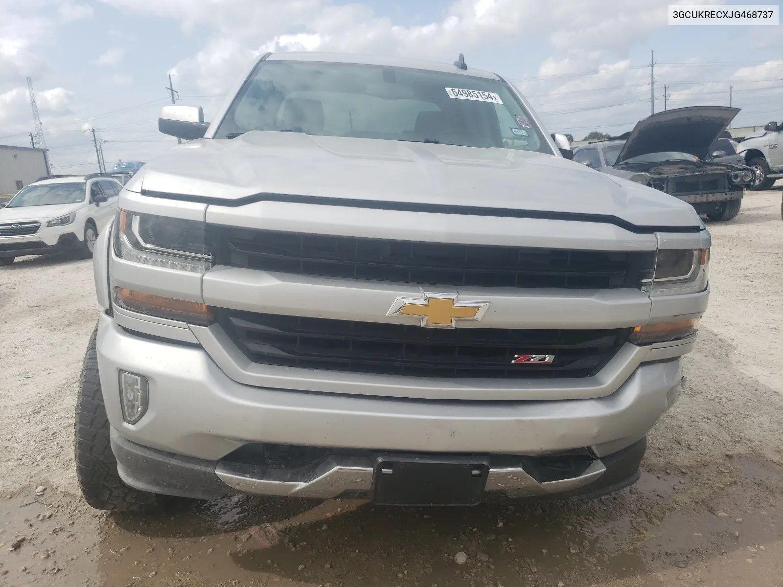 2018 Chevrolet Silverado K1500 Lt VIN: 3GCUKRECXJG468737 Lot: 64985154