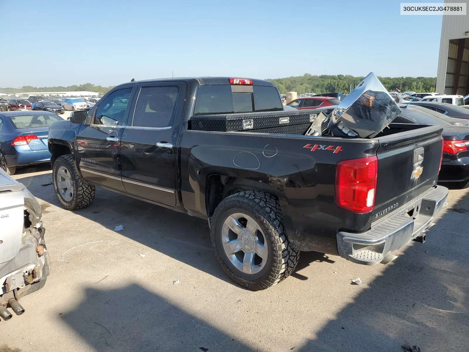 2018 Chevrolet Silverado K1500 Ltz VIN: 3GCUKSEC2JG478881 Lot: 65070054