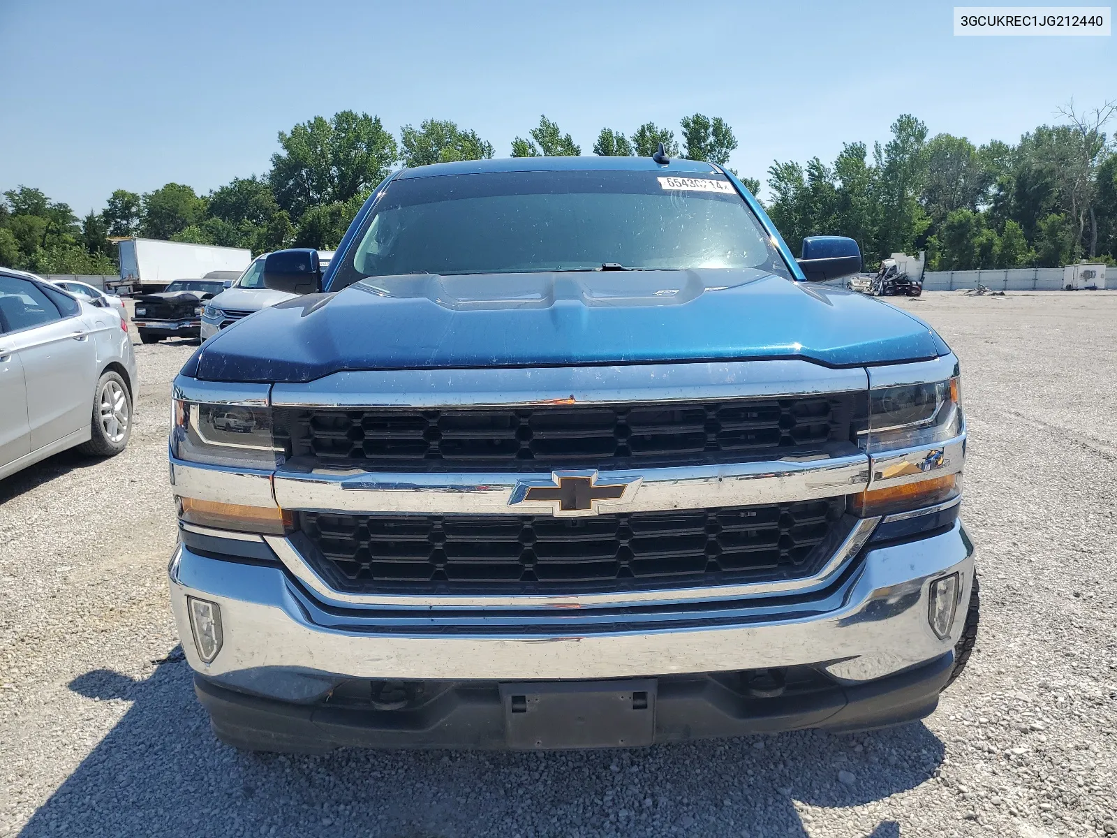 2018 Chevrolet Silverado K1500 Lt VIN: 3GCUKREC1JG212440 Lot: 65430214