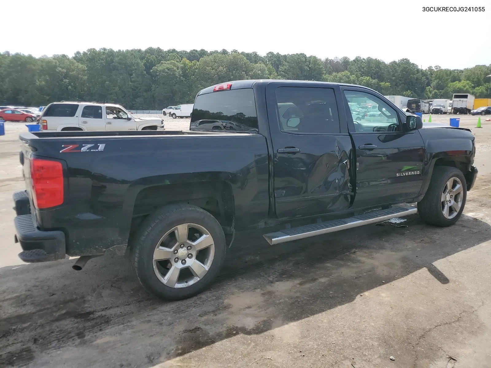 2018 Chevrolet Silverado K1500 Lt VIN: 3GCUKREC0JG241055 Lot: 65484474