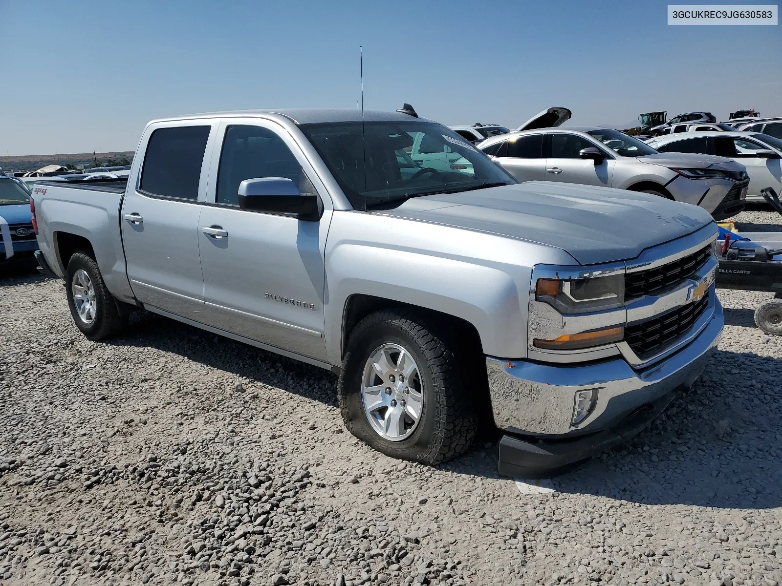 2018 Chevrolet Silverado K1500 Lt VIN: 3GCUKREC9JG630583 Lot: 65548524