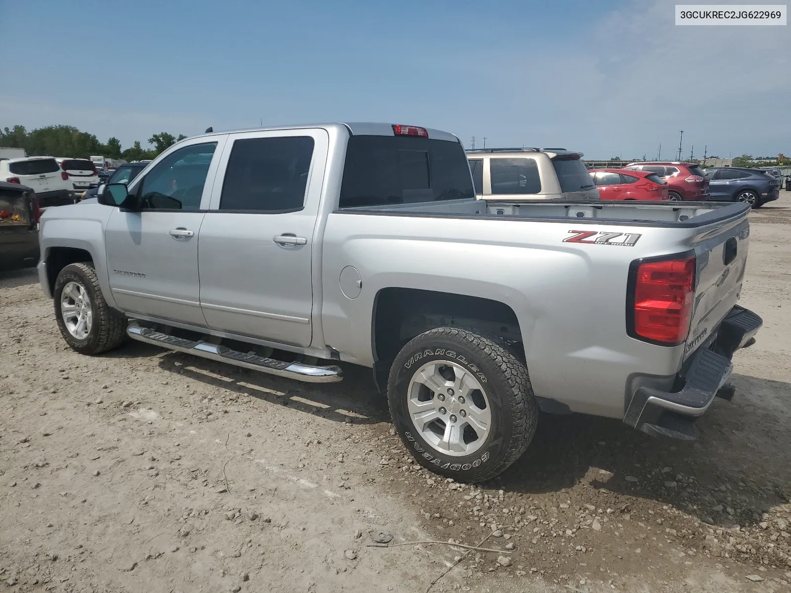 2018 Chevrolet Silverado K1500 Lt VIN: 3GCUKREC2JG622969 Lot: 65734094