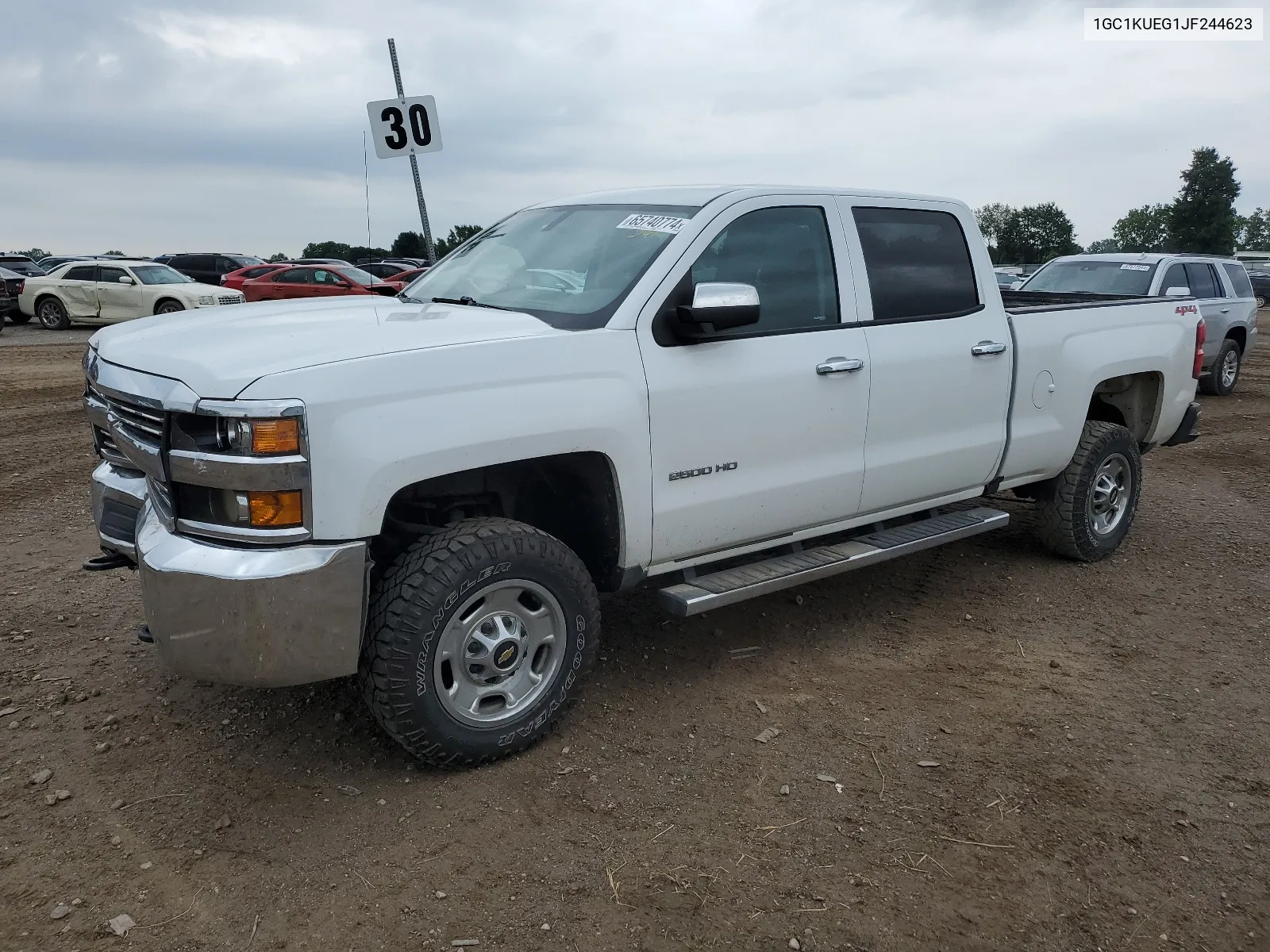 2018 Chevrolet Silverado K2500 Heavy Duty VIN: 1GC1KUEG1JF244623 Lot: 65740774