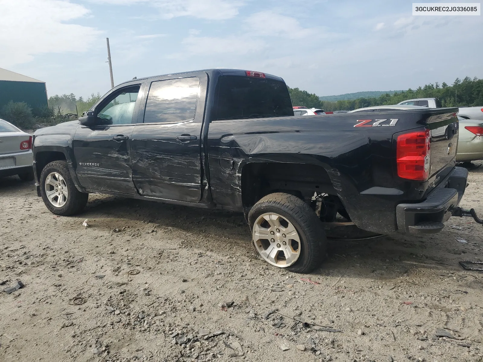 2018 Chevrolet Silverado K1500 Lt VIN: 3GCUKREC2JG336085 Lot: 65799814