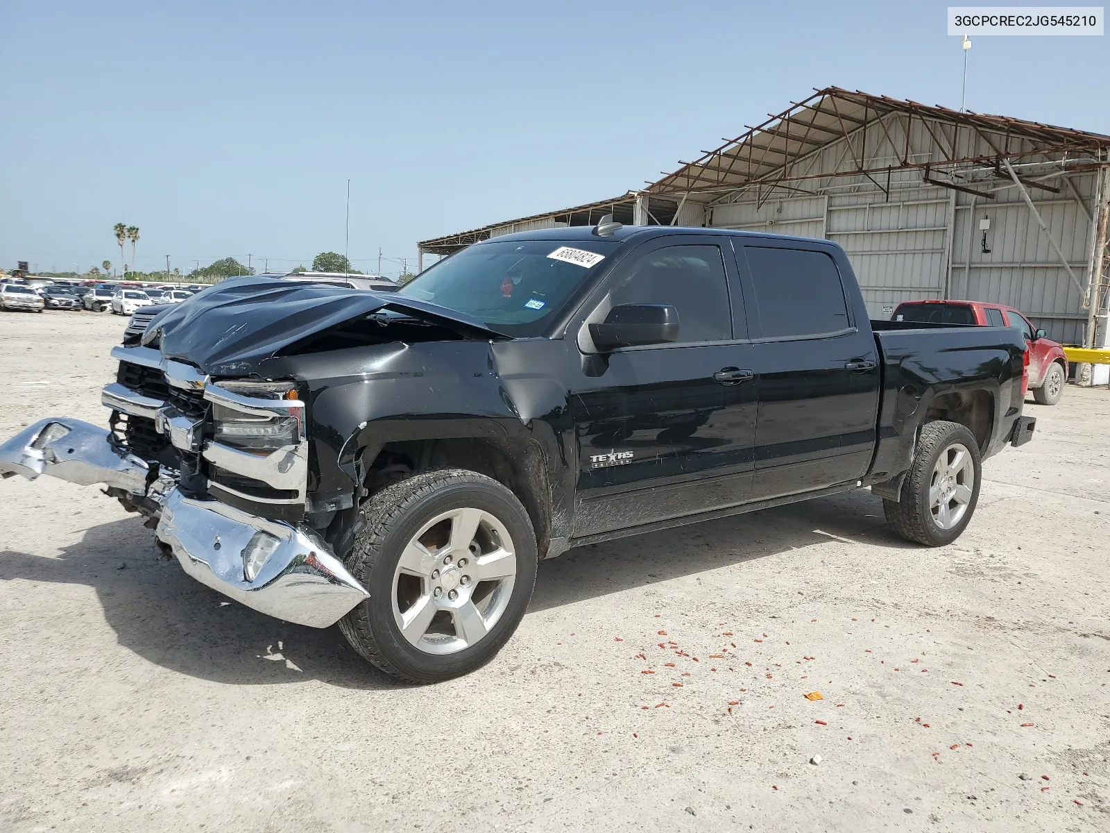 2018 Chevrolet Silverado C1500 Lt VIN: 3GCPCREC2JG545210 Lot: 65804824