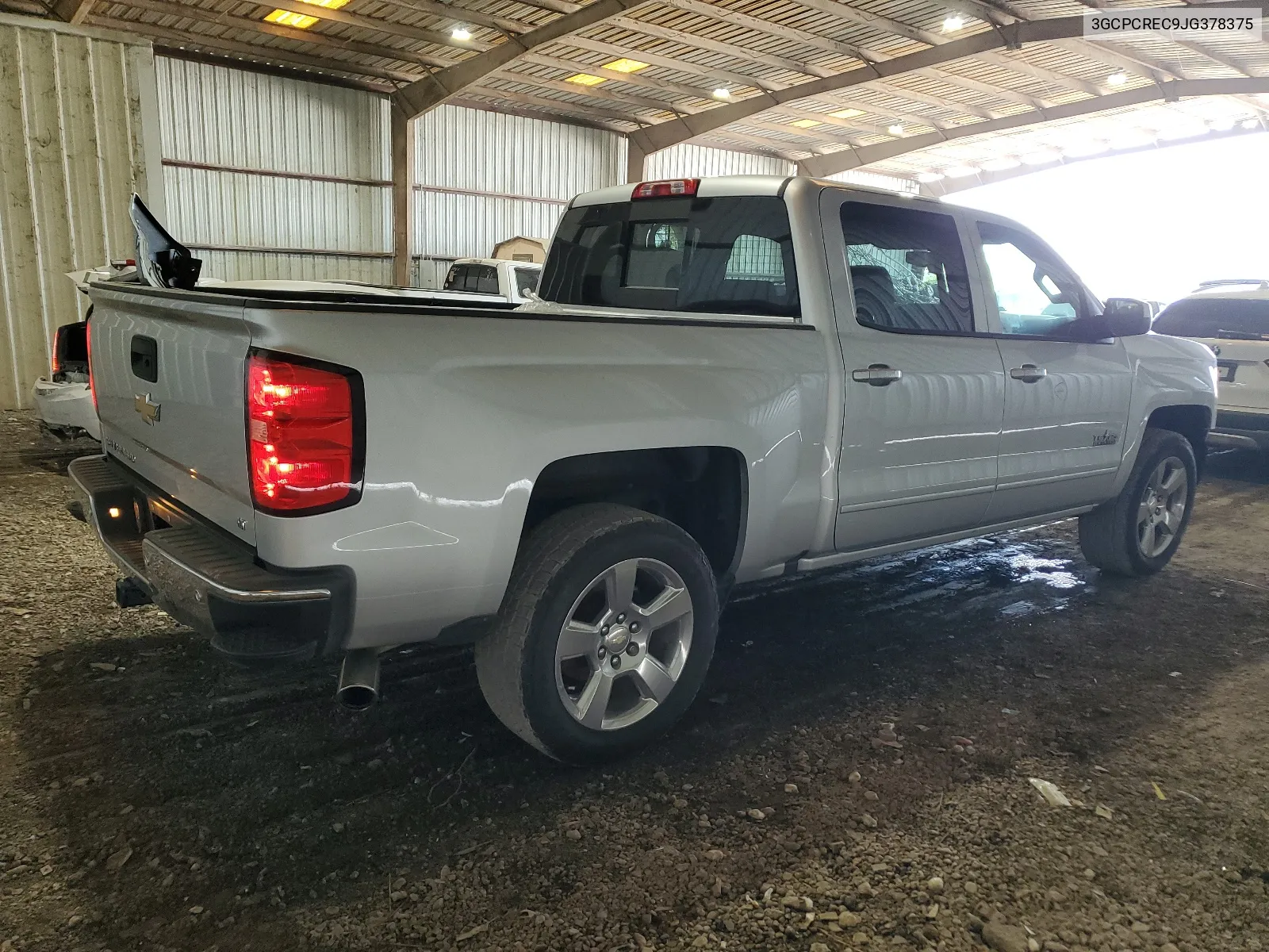 2018 Chevrolet Silverado C1500 Lt VIN: 3GCPCREC9JG378375 Lot: 65843214